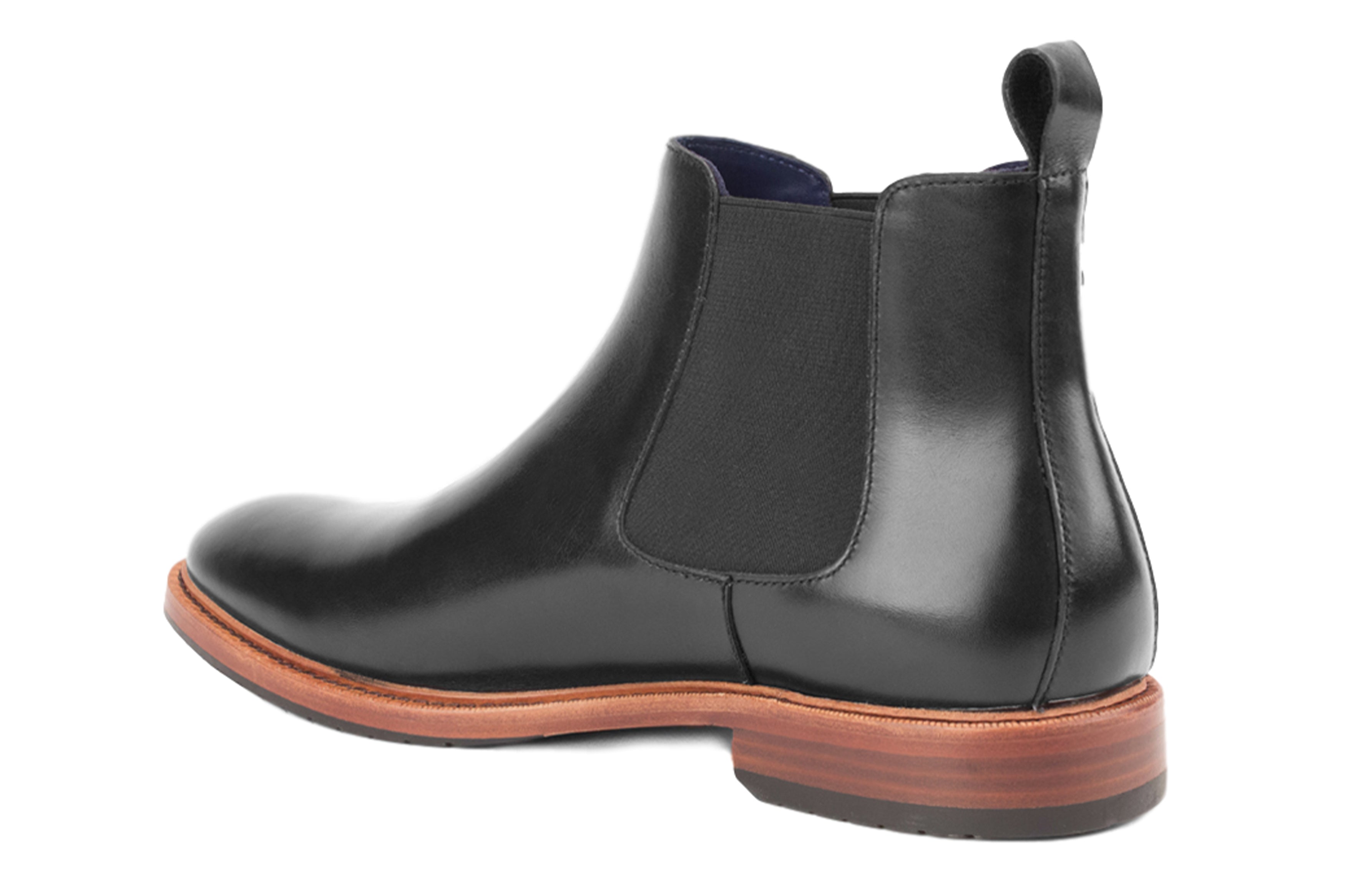 Towne Men s Chelsea Boot in Black Winthrop Propersole